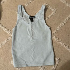 rue 21 blue tank top